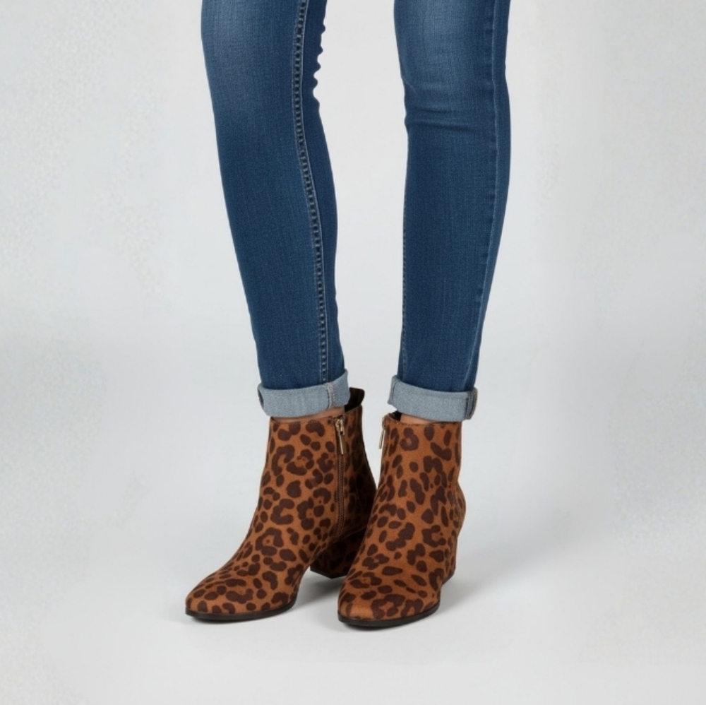 NWT A New Day 'Valerie' Leopard Print Ankle Booties